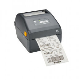 Zebra ZD421c, Farbbandkassette, 12 Punkte/mm (300dpi), RTC, EPLII, ZPLII, USB, USB-Host, BT (BLE), Ethernet, grau ZD4A043-C0EE00EZ