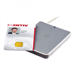 IDentiv uTrust 3700 F, USB , Wei&szlig; 905502