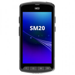 M3 Mobile SM20x, 2D, SE4710, USB, BT (5.1), WLAN, 4G, NFC, GPS, Disp., GMS, RB, schwarz, Android SM2X4R-R2CHSS-HF
