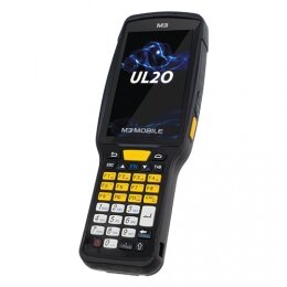 M3 Mobile UL20F, 2D, LR, SE4850, BT, WLAN, NFC, Func. Num., GMS, Android U20F0C-QLCFSS-HF