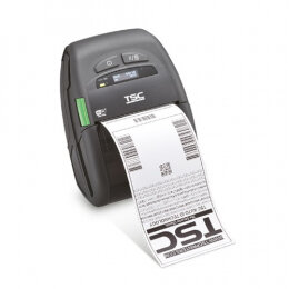 TSC Alpha-30R, Premium, USB, BT, WLAN, NFC, 8 Punkte/mm (203dpi), linerless, Display, schwarz A30RP-A001-1012