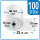 Bonrollen Thermopapier, 110 mm / 46 mm / 19 mm / 25 m / 100 St&uuml;ck /Karton
